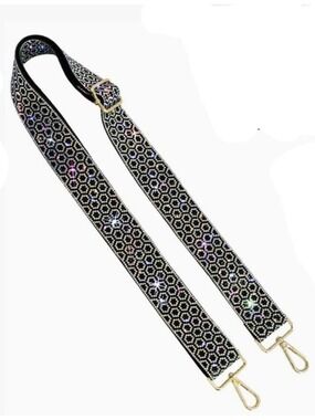 Beehive sparkle Guitar Strap Adjustable replacement crossbody bag strap